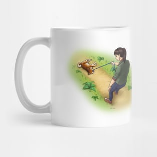 Pet Life - Walking the Dog Mug